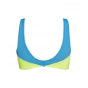 Vrchní díl plavek KW0KW00898-CEU modrožlutá - Calvin Klein
