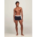 Pánské boxerky 3Pack UM0UM02768 0Y1 šedé/černé/potisk - Tommy Hilfiger