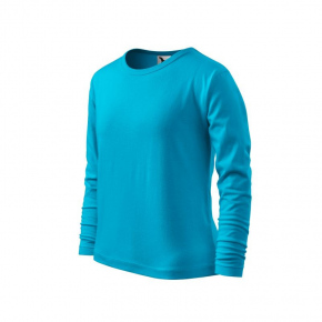 Dětské tričko s dlouhým rukávem MLI-12144 Světle modrá - Malfini