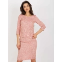 Dámská halenka LK BZ 506489.75 Červená s béžovou - FPrice