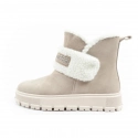 Dámské zimní kotníkové boty LCJ-25-01-3739L Béžová s ecru - Lee Cooper