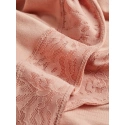Dámský pyžamový top L/S CURVE NECK 000QS7006E FSR make-up - Calvin Klein