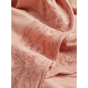 Dámský pyžamový top L/S CURVE NECK 000QS7006E FSR make-up - Calvin Klein