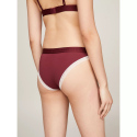 Dámské kalhotky BIKINI  UW0UW04813 VLP vínové - Tommy Hilfiger