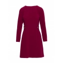 Dámské šaty S419 Bordó - Stylove