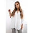 Dámská mušelínová košile 65622 bílá - Kesi