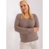 Dámský svetr PM SW PM1020.12P tmavě lila - FPrice