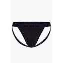 Pánské erotik slipy-tanga Jock strap MP-1571 Tmavě modrá - Atlantic