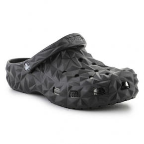 Unisex žabky / nazouváky Classic Geometric Clog W 209563-001 Černá - Crocs