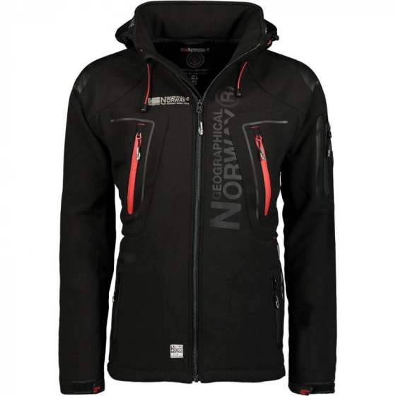 Bunda Techno Softshell M WU1060H/GN černá- Geographical Norway