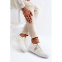Dámské sportovní boty na platformě 13613 Bílá - VINCEZA