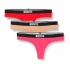 Dámská tanga Ufst-Stars-3Pack A05139-0LDAC-E6465 - Diesel