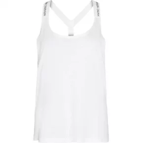 Plážový top KW0KW01002-YCD bílá - Calvin Klein