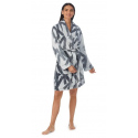 Dámský župan YI2222688F 031 šedý - DKNY