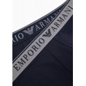 Pánské boxerky 2PACK 111769 3F720 70835 tm. modré - Emporio Armani