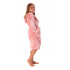 Dětský župan Siena s kapucí 9156 pink pearl - Vestis