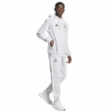 Pánská mikina Real Madrid JN3071 Světle šedá s bílou - Adidas