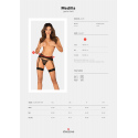 Stylový podvazkový pás Medilla garter belt - Obsessive