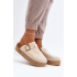 Dámské nazouváky / pantofle SS-248 Béžová - Step in style