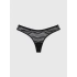 Dámská tanga 000QD3971E UB1 černé - Calvin Klein