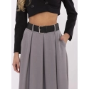 Dámská dlouhá sukně MI SD 88653.89 Šedá - FPrice