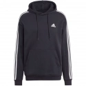 Pánská mikina 3-Stripes Hoodie M IB4028 Černá vzor - Adidas