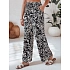 Dámské kalhoty uy2634 TROPICAL SUN černo-krémové - FashionStreet 
