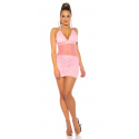 Sexy šaty Club 18705 se síťkou - Koucla