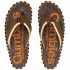 Unisex žabky Cairns Oranžová-hnědá-černá - Gumbies