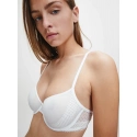 Dámská podprsenka QF5893E-100 bílá - Calvin Klein