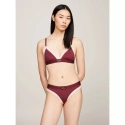 Dámské kalhotky BIKINI  UW0UW04813 VLP vínové - Tommy Hilfiger