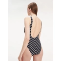 Jednodílné plavky UW0UW01810-415 modrá - Tommy Hilfiger