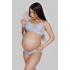 Dámská kojící podprsenka Mama Basic Milky Šedá - Mitex