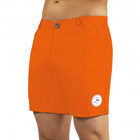 Pánské plavky Swimming shorts comfort26 oranžové - Self