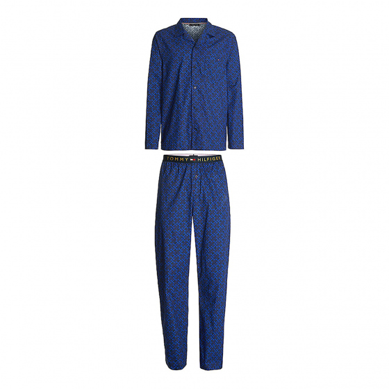 Pánské pyžamo UM0UM01602 zelené - Tommy Hilfiger