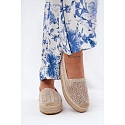 Dámské espadrilky 17392 béžové - Vincenza
