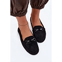 Dámské mokasíny 6358 černé - Sweet Shoes