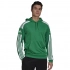 Pánská mikina s kapucí GP6437 Zelená s bílou - Adidas
