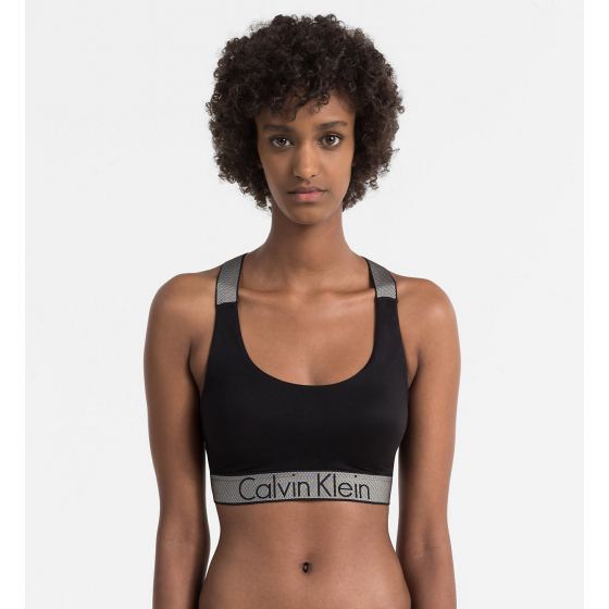 Podprsenka sportovní QF4053E-001 černá - Calvin Klein