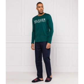 Pánské pyžamo UM0UM01602 zelené - Tommy Hilfiger