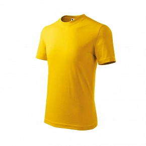 Dětské tričko Basic Jr MLI-13804 žluté - Malfini Dětské tričko Basic Jr MLI-13804 žluté - Malfini