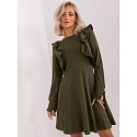 Dámské šaty EM SK HW 20 395.34P khaki - Lily Rose