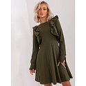 Dámské šaty EM SK HW 20 395.34P khaki - Lily Rose