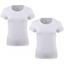 Dámské tričko 2pcs QS6442E 100 bílá - Calvin Klein