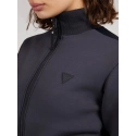 Dámská mikina na zip O1YA00KAMN2 - JBLK - Černá - Guess
