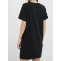 Dámská noční košile QS6896E UB1 černá - Calvin Klein