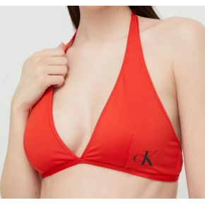 Dámský vrchní díl plavek KW01973 XNE červená - Calvin Klein