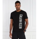 Pánské plážové tričko KM0KM00998 BEH černé - Calvin Klein
