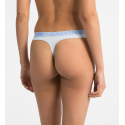 Dámské tanga QD3636E-TDX modrá - Calvin Klein