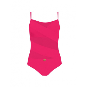 Dámské jednodílné plavky FASHION 11 růžové  - Self